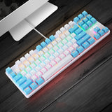 87 Keys Anti-Ghosting Blue Switch Mechanical Gaming Keyboard