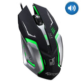 Pro Gamer Gaming Mouse 8D 3200DPI Adjustable Wired Optical LED Computer Mice USB Cable Silent Mouse for laptop PC