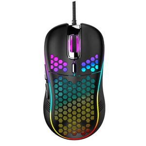 USB Wired Lightweight RGB Backlit Gaming Mouse