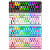 T60 Mechanical USB Gaming Blue Switch 62 Keys Keyboard