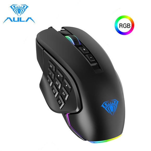 AULA RGB Marco Programmable Gaming Mouse